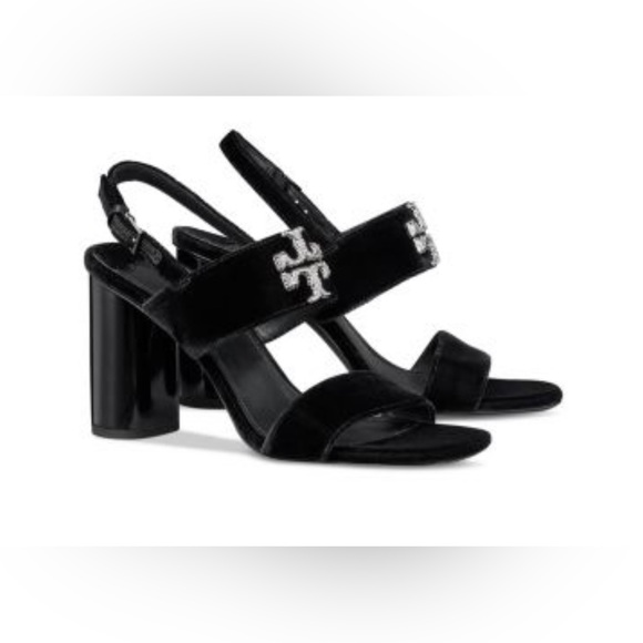 Tory Burch Shoes - NIB TORY BURCH ELEANOR PAVE HEEL SANDALS